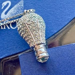 SWAROVSKI | Retired Wishes Hot Air Balloon Necklace Promotion Keepsake Grad Gift